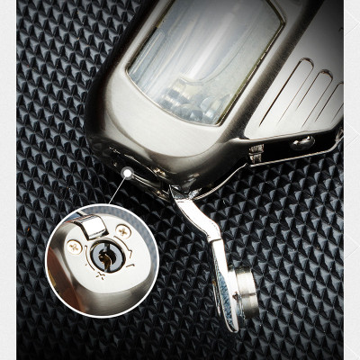 Vỏ Hột Quẹt Bật Lửa Khè Gas Lubinski YJA-10027 Khò 4 Tia Cực Mạnh Có Đục Tiện Lợi Thân Vỏ Hột Quẹt Bật Lửa Trong Suốt Nhìn Rõ Lượng Gas