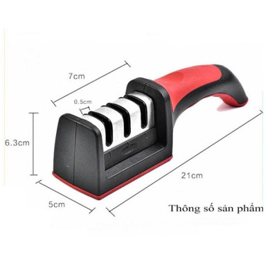 Dụng Cụ Mài Dao Kéo 3 Cấp Độ Cầm Tay Mài Dao Nhanh Bén Siêu Tiện Lợi