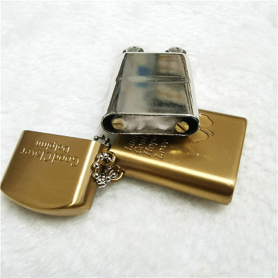 Vỏ Hột Quẹt Bật Lửa Xăng Đá Dolphin 2BX Họa Tiết Cỏ 4 Lá May Mắn Độc Đáo