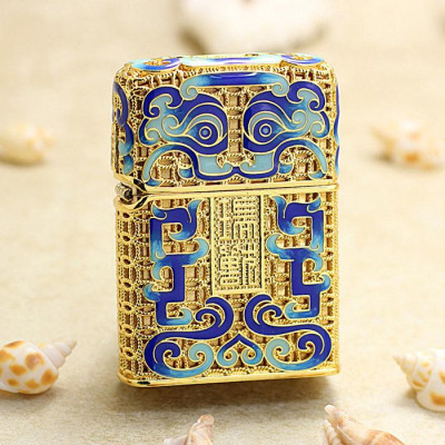 Vỏ Hột Quẹt Bật Lửa Ippo bọc hình biểu tượng thần rừng