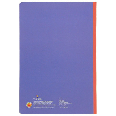 Tập Sinh Viên Tropical - Kẻ Ô - 200 Trang 80gsm - The Sun (Mẫu Bìa Giao Ngẫu Nhiên)