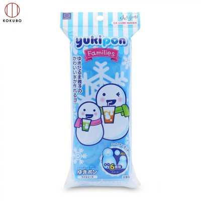 Khay làm đá hình người tuyết Yukipon dùng làm đá, làm kem rất tiện lợi & an toàn - nội địa Nhật Bản