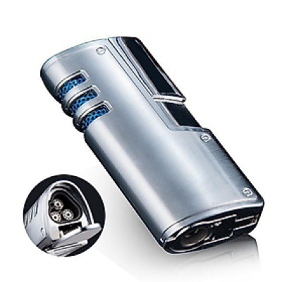 Vỏ Hột Quẹt Bật Lửa Khò Gas 3 Tia Jobon ZB-561 thiết kế đẹp độc lạ - dùng gas cao cấp