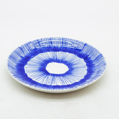 Dĩa Tròn Sâu 02 (22 cm) - Họa Tiết Vẽ Tay