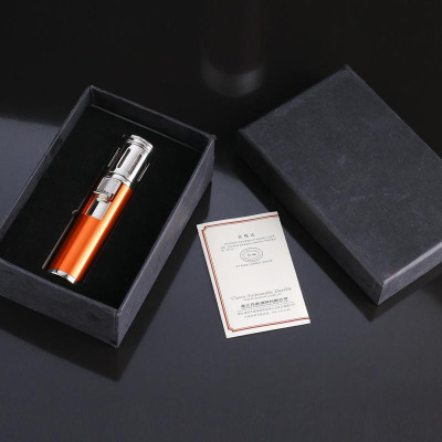 Vỏ Hột Quẹt Bật Lửa Khò 4 Tia Honest BCZ-522 Thiết Kế Nhỏ Gọn Tiện Lợi Lửa Khò Mạnh Mẽ - Dùng Gas Cao Cấp