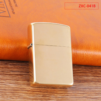 Vỏ Hột Quẹt Bật Lửa Xăng Đá Zorro ZCX-041 Chất Liệu Đồng Nắp Giữ Xăng Cực Khít Dùng Xăng Ippo