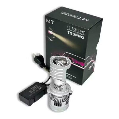 1 ĐÈN PHA LED MT90PORO CÔNG XUẤT 90W SIÊU SÁNG LẮP XE MÁY ÔTÔ MẪU MỚI