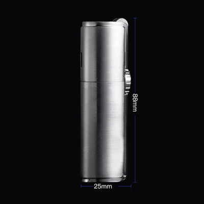 Vỏ Hột Quẹt Bật Lửa Khò 3 Tia Jobon ZB-307 Khóa Ngang Xoay Cực Đẹp Thiết Kế Hiện Đại Nhỏ Gọn Tiện Lợi Lửa Khò Mạnh Mẽ - Dùng Gas Đá