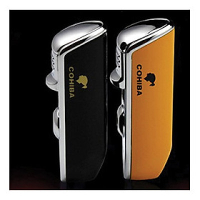 Vỏ Hột Quẹt Bật Lửa  Khò 3 Tia COB 528 Thiết Kế Nhỏ Gọn Tiện Lợi Lửa Khò Mạnh Mẽ - Dùng Gas Cao Cấp