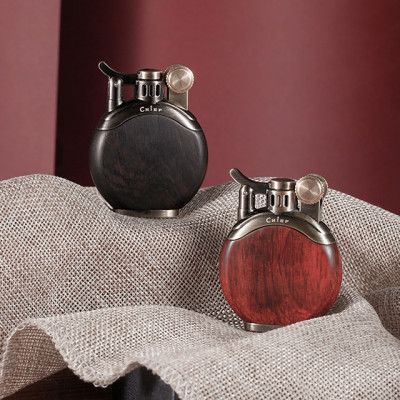 Vỏ Hột Quẹt Bật Lửa Xăng Đá Chief CF-213 Thiết Kế Độc Lạ Nhiều Màu - Dùng Xăng Bấc Đá Cao Cấp