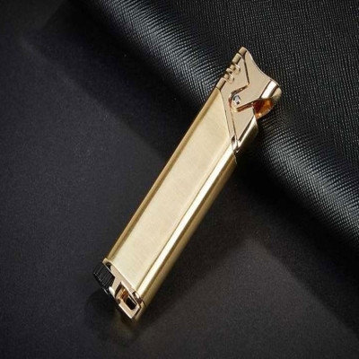 Vỏ Hột Quẹt Bật Lửa Khò 1 Tia Honest BCZ-3021 Đẹp Độc Lạ Lửa Khò Mạnh Mẽ - Dùng Gas Cao Cấp