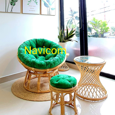 Ghế papasan ( xanh lá )