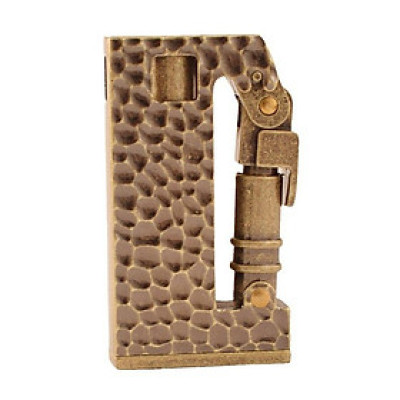 Vỏ Hột Quẹt Bật Lửa Xăng Đá Dolphin HY-752 Kiểu Dáng Cổ Điển - Không Xăng, Ko Gas