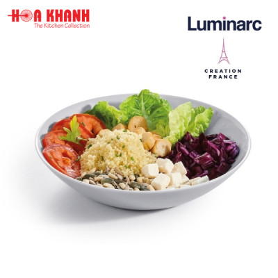 Đĩa Sâu Thủy Tinh Luminarc Diwali Granit 20cm cường lực, kháng vỡ - 1 đĩa - P0703