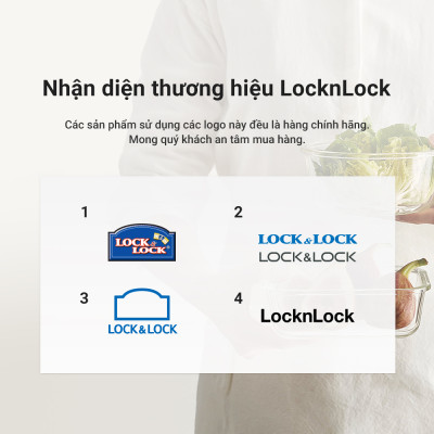 Ly nhựa 2 lớp Lock&Lock màu trắng ngà HAP507IVY 750ml - Hàng chính hãng, có ống hút, có nắp đậy - JoyMall