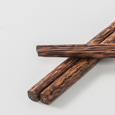 Bộ 10 đôi đũa dừa đá Thăng Long PHUSANG được làm từ gỗ tự nhiên không chất bảo quản dùng trong nhà hàng khách sạn và bàn ăn