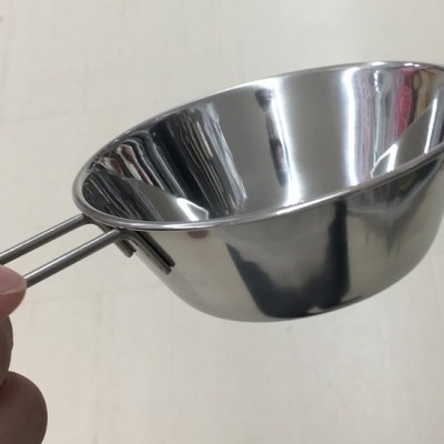 Tô Inox Φ12cm Echo Metal Có Quai Cầm, Treo Tiện Dụng