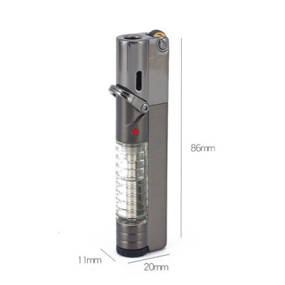 Vỏ Hột Quẹt Bật Lửa Khò 1 Tia Aomai AM7108 Nhỏ Gọn Tiện Lợi Đẹp Độc Lạ - Dùng Gas Cao Cấp
