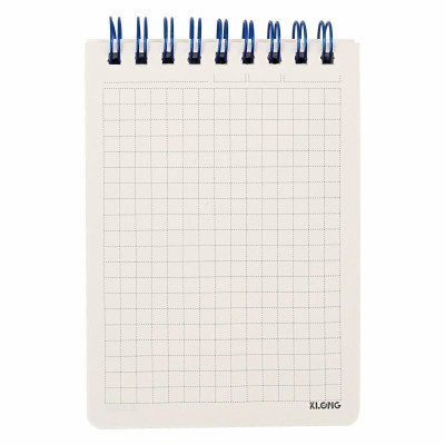 Sổ Caro lò xo kép ngang KLONG B7 120 trang 100/76; MS: 934