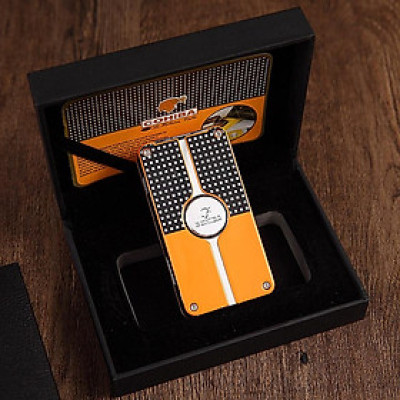 Vỏ Hộp Quẹt Bật Lửa Khò 3 Tia  COB-001 Tích Hợp Đục Thiết Kế Hiện Đại Sang Trọng