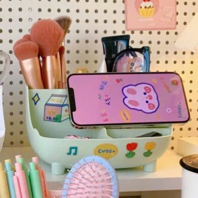 Kệ Đựng Bút 6 Ngăn – Hộp Đựng Đồ Đa Năng Trang Trí Bàn Học Văn Phòng Phẩm - HÀNG CHÍNH HÃNG MINIIN