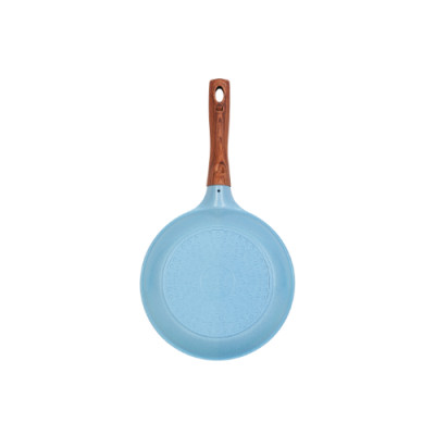 Chảo đúc đáy từ men đá xanh sapphire Green Cook GCP09-22IH dùng cho mọi loại bếp - Gian hàng chính hãng Greencook