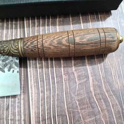 DAO BẾP - DAO THÁI HOA VĂN CAO CẤP MÃ A5 DT151 NT topcomshop vn