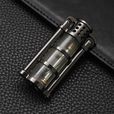 Vỏ Hột Quẹt Bật Lửa Gas Đá BC-21D Thiết Kế Lộ Thiên Đẹp Độc Lạ - Nhiều Màu