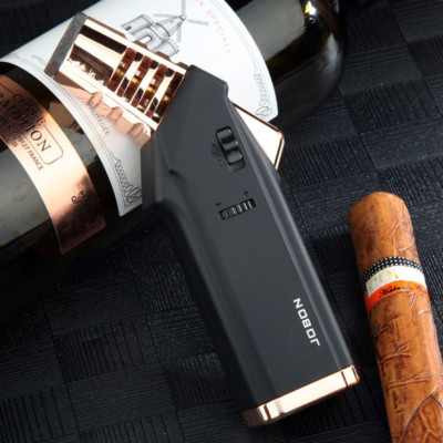 Vỏ Hột Quẹt Bật Lửa Khò 1 Tia Mạnh Mẽ Jobon ZB583 Thiết Kế Đẹp Độc Lạ - Dùng Gas Cao Cấp