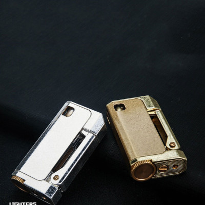 Vỏ Hộp Quẹt Bật Lửa xăng đá Honest BCZ-474 thiết kế đẹp độc lạ - dùng xăng bấc đá cao cấp