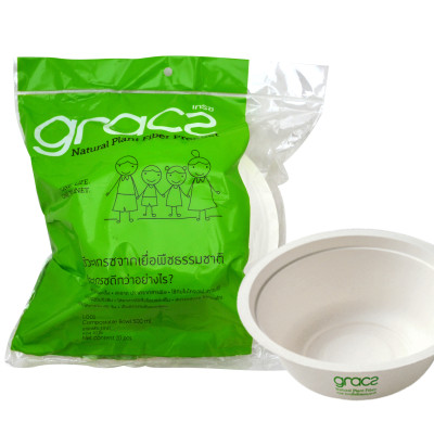 Combo 3 Gói (30 Cái) Tô 500ml  - Bao Bì Gracz Từ Bã Mía