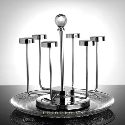 GIÁ UP CỐC INOX XOAY