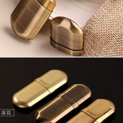 Vỏ Hột Quẹt Bật Lửa Xăng Đá Zorro Kuboy ZK516 Thiết Kế Nhỏ Gọn Đẹp Độc Lạ - Dùng Xăng Bấc Đá Cao Cấp