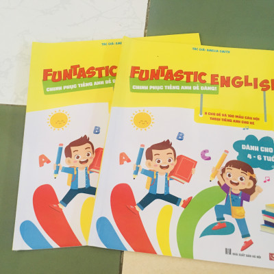 Sách- Chinh Phục Tiếng Anh dễ dàng (dành cho bé 4 - 6 tuổi) Funtastic English