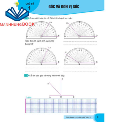 Sách - Bồi Dưỡng Học Sinh Giỏi Toán 4 - Biên soạn theo chương trình GDPT mới.