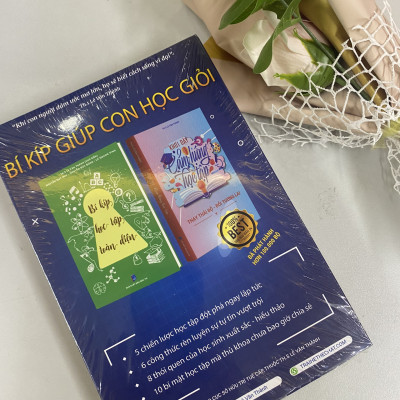 COMBO SÁCH: KHƠI DẬY CẢM HỨNG HỌC TẬP + BÍ KÍP HỌC TẬP TOÀN DIỆN