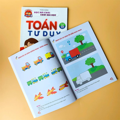 Combo Sách Tập Đánh Vần Tiếng Việt Và Toán Tư Duy Cho Trẻ Tự Tin Vào Lớp 1 Từ 4-6 tuổi
