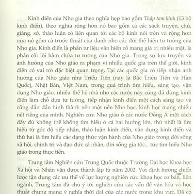 Kinh Điển Nho Gia Tại Việt Nam
