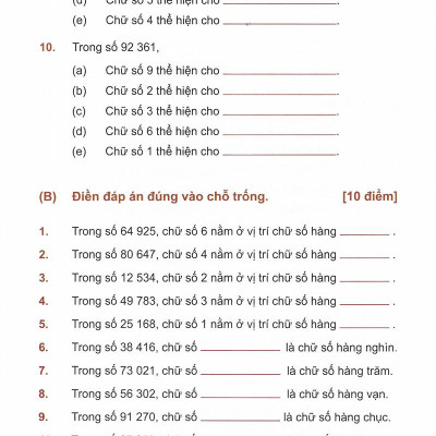 Toán Tài Năng - Từng Bước Chinh Phục Toán Học 3A (8-9 Tuổi)