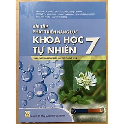 Sách - Bài tập phát triển năng lực Khoa học tự nhiên 7