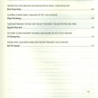 Kinh Điển Nho Gia Tại Việt Nam