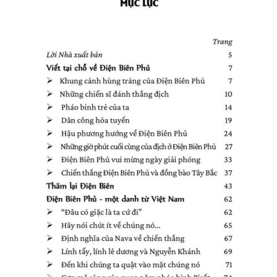 Viết về Điện Biên Phủ