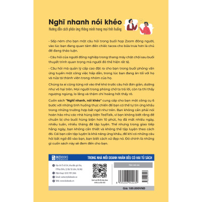 Nghĩ nhanh nói khéo: Hướng dẫn cách phản ứng thông minh trong mọi tình huống