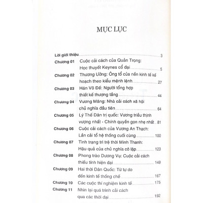 Cải Cách Kinh Tế Trung Quốc Qua Các Thời Đại - Ngô Hiểu Ba - Vanlangbooks