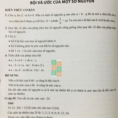 Sách - Bài tập nâng cao và một số chuyên đề Toán 6