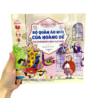 Sách - Truyện Cổ Tích Hay Nhất Thế Giới - Bộ Quần Áo Mới Của Hoàng Đế - The Emperor
