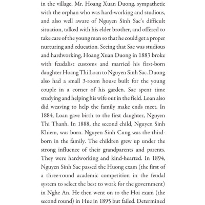 President Ho Chi Minh Biography and Career (Tiếng Anh) - edition 2025