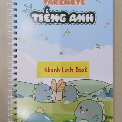 Sách - Takenote Tiếng Anh ( tổng hợp kiến thức từ lớp 3 đến lớp 12 )