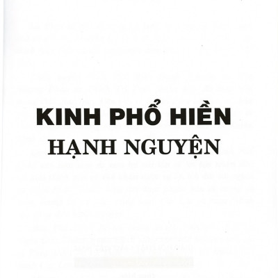 Kinh Phổ Hiền Hạnh Nguyện