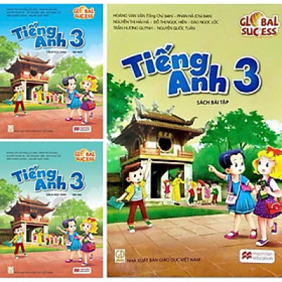 ￼Sách - ( Combo 3 cuốn ) Tiếng anh 3 - Sách học sinh + sách bài tập